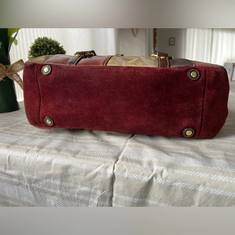 LAST CHANCE- Coach Patchwork Tote - Picture 6 of 15